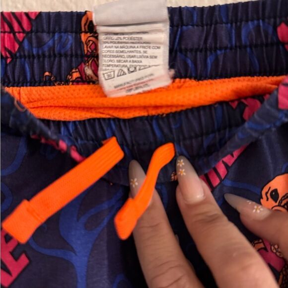 Nike Blue and Red Octopus Swim Shorts - Picture 3 of 7